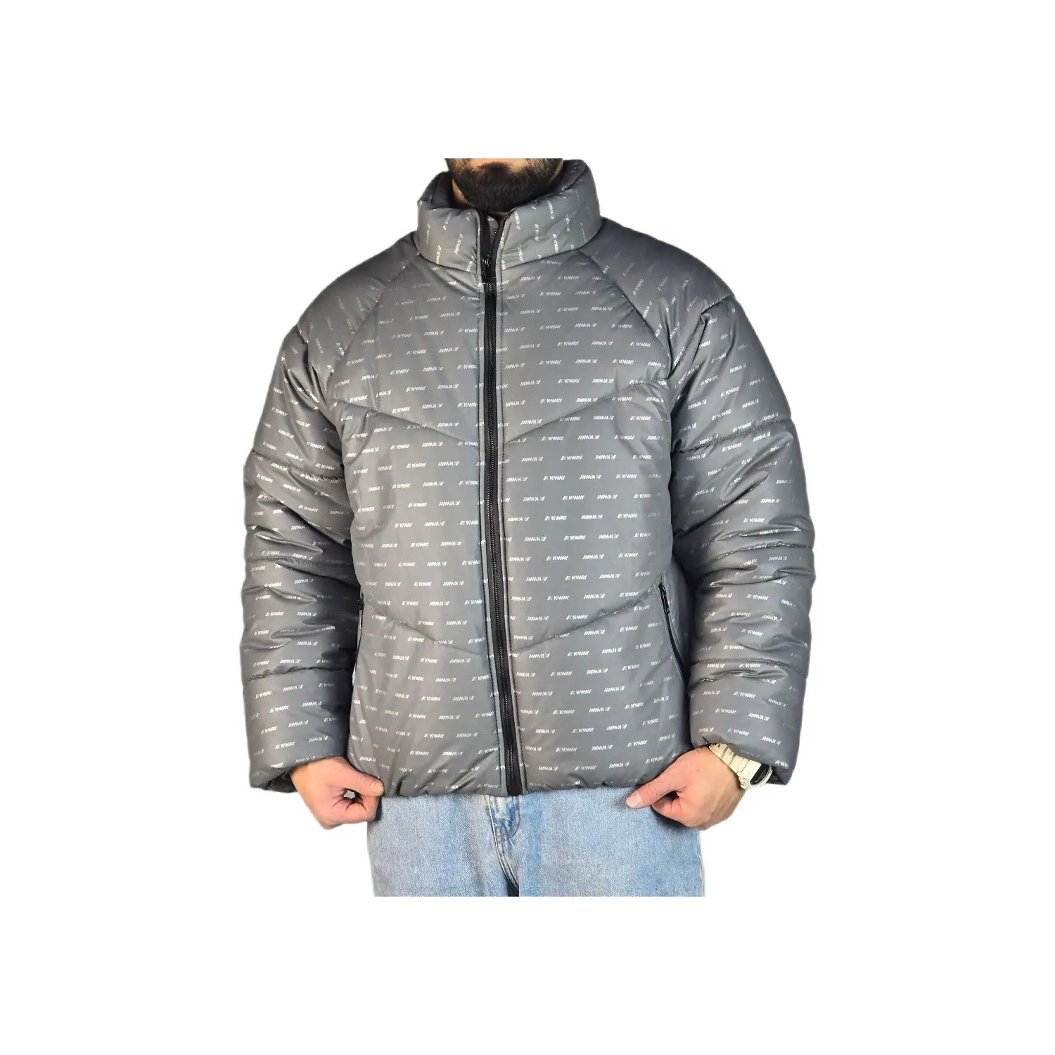 کاپشن پافر طرحدار30499